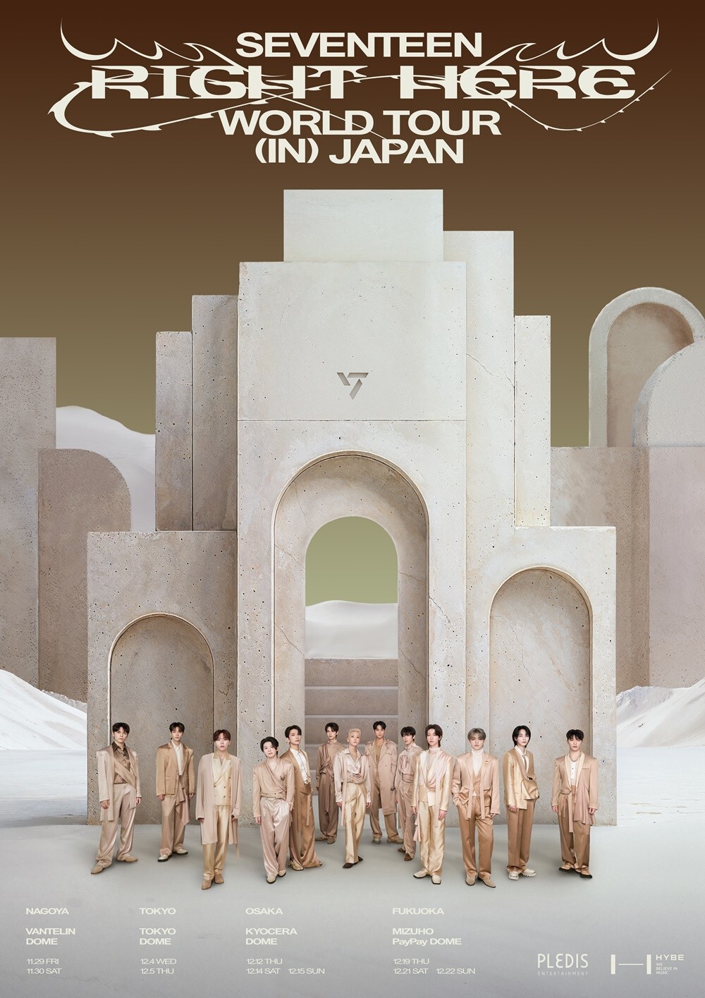 SEVENTEEN Embarks on Japan Dome Tour, Expanding Global Reach